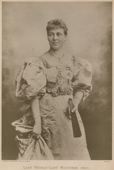 Lady Renals - Lady Mayoress, 1894-95 autorstwa English Photographer