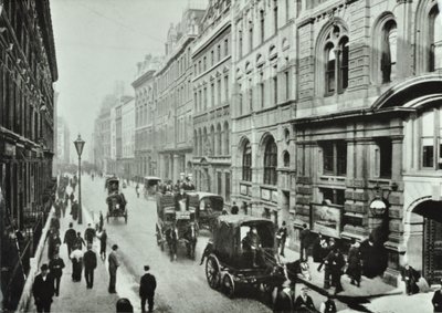 Leadenhall Street, City of London, 1895 autorstwa English Photographer