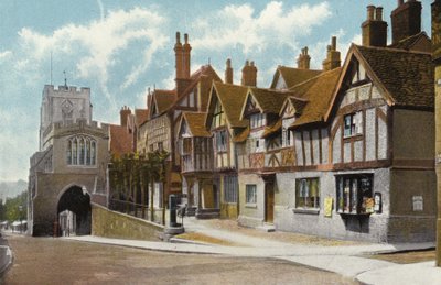 Szpital Leycester i Westgate, Warwick autorstwa English Photographer