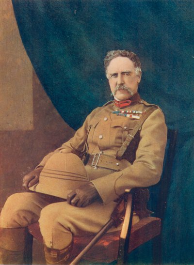 Generał porucznik Hon. N.G. Lytteltona. Dowódca Czwartej Brygady w RPA autorstwa English Photographer