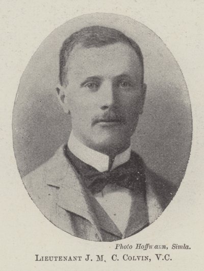 Porucznik JMC Colvin, VC autorstwa English Photographer