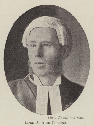Lord Sprawiedliwości Collins autorstwa English Photographer