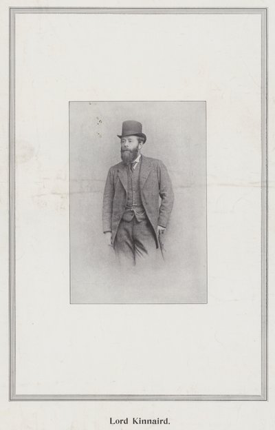 Lord Kinnaird autorstwa English Photographer