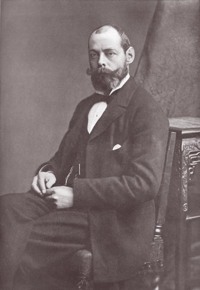 Lord Randolph Churchill, z "Historii Anglii" Cassella autorstwa English Photographer