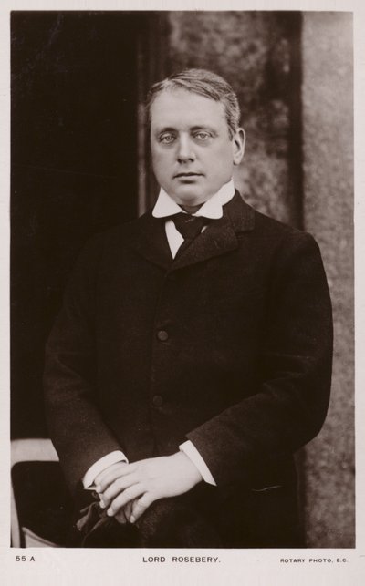 Lord Rosebery autorstwa English Photographer