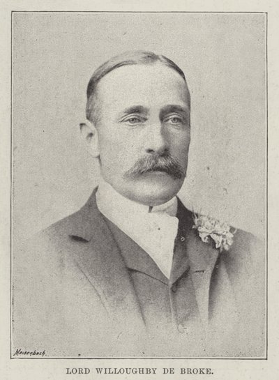 Lord Willoughby de Broke autorstwa English Photographer