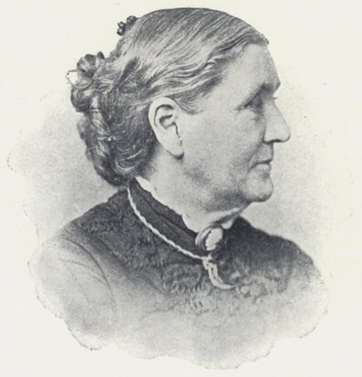 Lucy Larcom (zdjęcie czarno-białe) autorstwa English Photographer