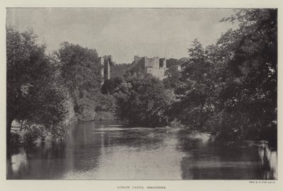Zamek Ludlow, Shropshire autorstwa English Photographer