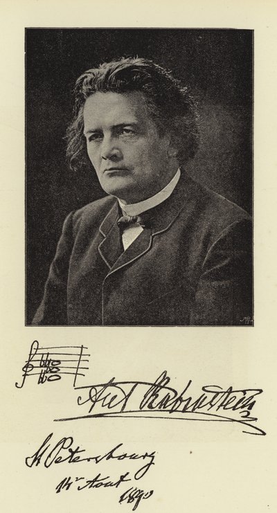 M Anton Rubinstein autorstwa English Photographer