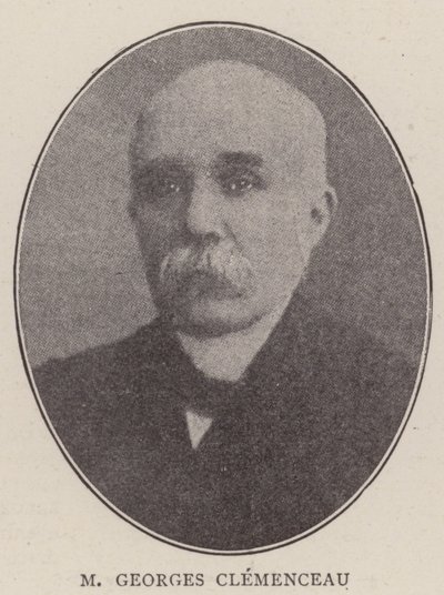 Pan Georges Clemenceau autorstwa English Photographer