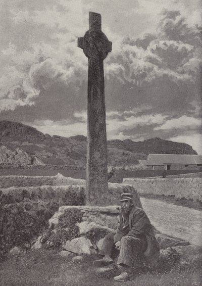Krzyż Macleans, Iona autorstwa English Photographer