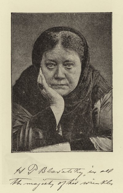 Madame Blavatsky autorstwa English Photographer