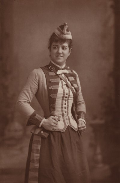 Mademoiselle Zelie de Lussan autorstwa English Photographer