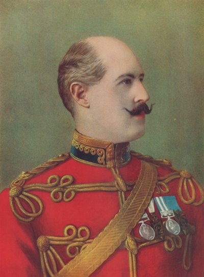 Generał major C.W.H. Douglas. Dowódca dziewiątej brygady południowoafrykańskich sił polowych autorstwa English Photographer