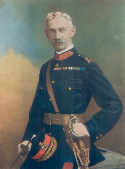 Generał dywizji G. Barton. Dowodzenie 6. Brygadą Piechoty autorstwa English Photographer