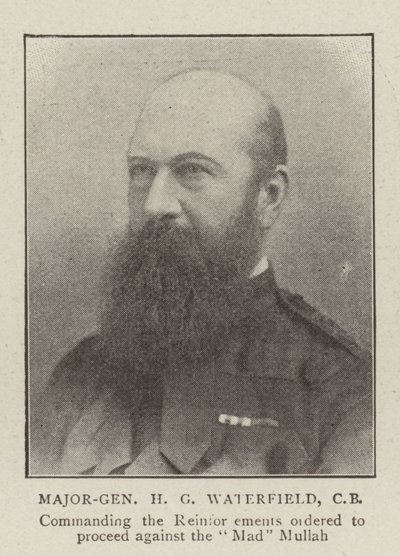 Generał dywizji HG Waterfield, CB autorstwa English Photographer