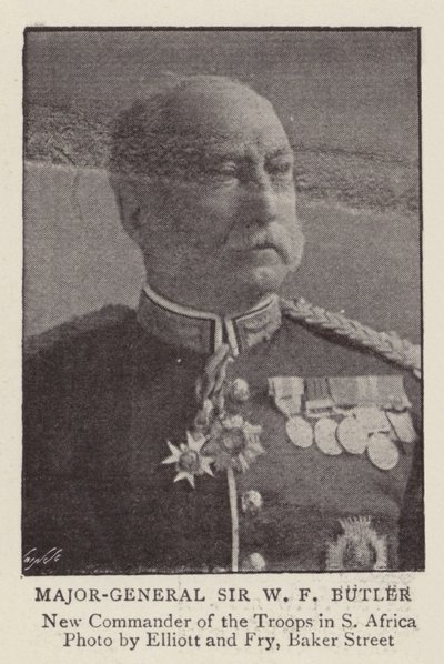 Generał dywizji Sir WF Butler autorstwa English Photographer