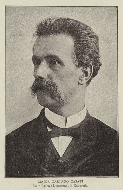 Major Gaetano Casati autorstwa English Photographer