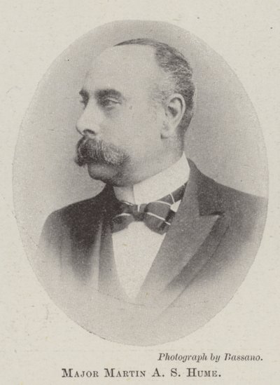 Major Martin AS Hume autorstwa English Photographer