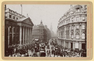 Mansion House, Queen Victoria Street, Drób, Londyn autorstwa English Photographer