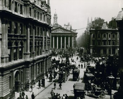 Mansion House Street, Londyn autorstwa English Photographer