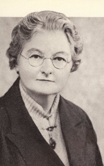 Margaret Bondfield, posłanka Partii Pracy i pierwsza kobieta-minister w rządzie brytyjskim (zdjęcie czarno-białe) autorstwa English Photographer