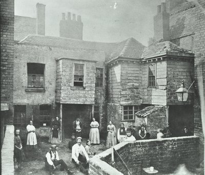 Sąd Targowy, Londyn, 1868 r. autorstwa English Photographer