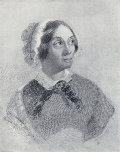 Mary Howitt (zdjęcie czarno-białe) autorstwa English Photographer