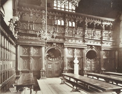Sala Średniej Świątyni, 1885 autorstwa English Photographer