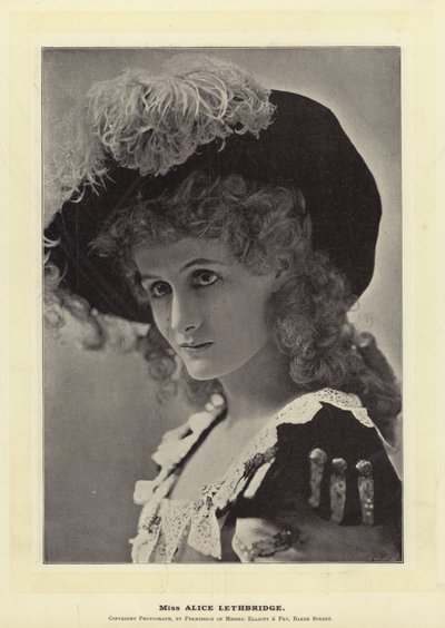 Panna Alice Lethbridge autorstwa English Photographer