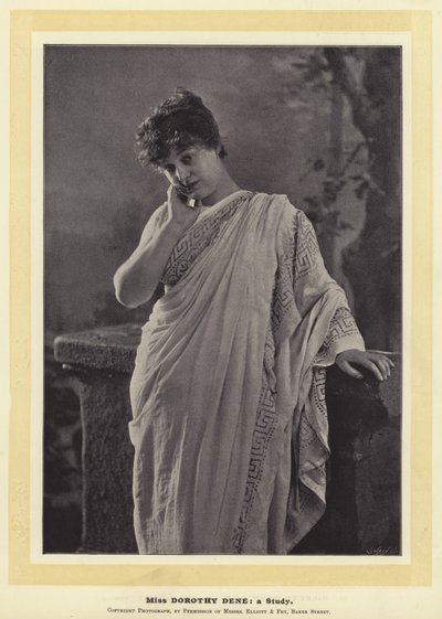 Panna Dorothy Dene: studium autorstwa English Photographer