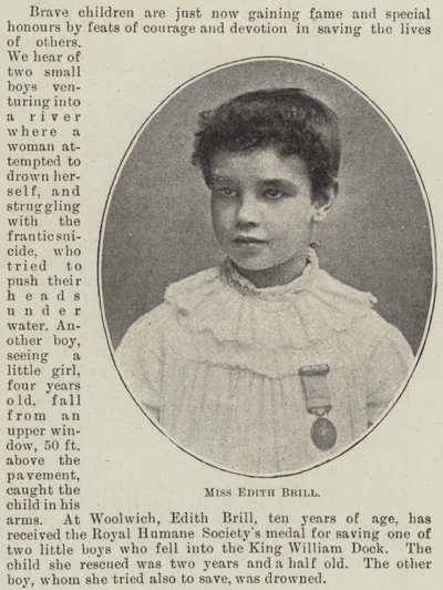 panna Edith Brill autorstwa English Photographer