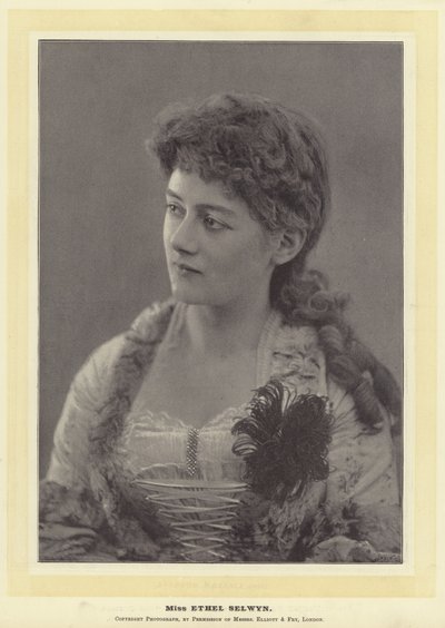 Panna Ethel Selwyn autorstwa English Photographer