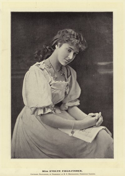 Panna Evelyn Field-fisher autorstwa English Photographer