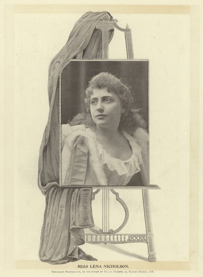 panna Lena Nicholson autorstwa English Photographer