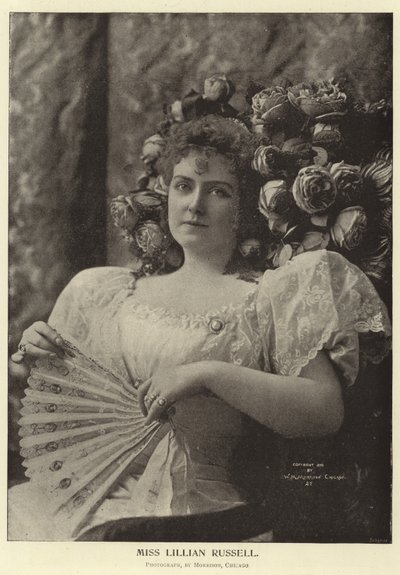 Panna Lillian Russell autorstwa English Photographer