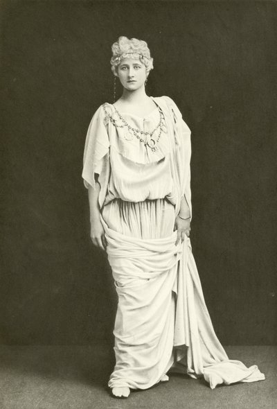 Miss Mary Anderson jako Hermiona (grawiura) autorstwa English Photographer