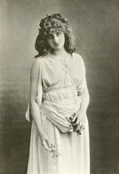 Miss Mary Anderson jako Perdita (grawiura) autorstwa English Photographer