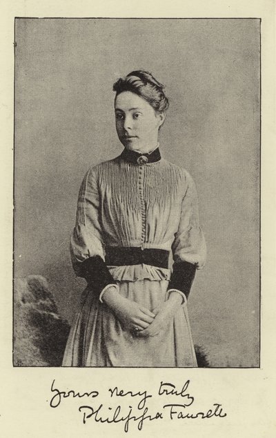 panna Filippa Fawcett autorstwa English Photographer