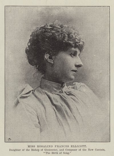Panna Rosalind Frances Ellicott autorstwa English Photographer