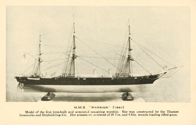 Model HMS Warrior autorstwa English Photographer