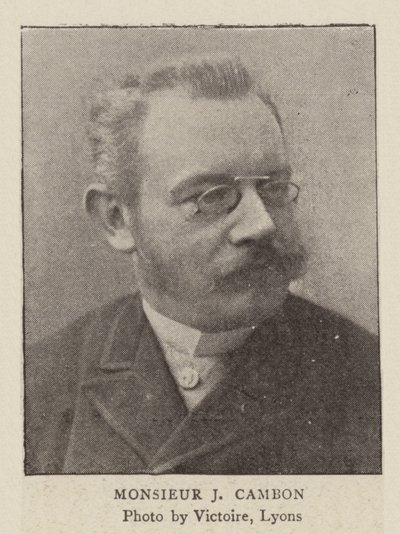 Pan J. Cambon autorstwa English Photographer