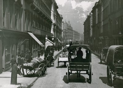 Moorgate Street, Londyn autorstwa English Photographer