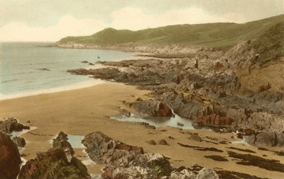 Mortehoe, Morte Bay i Point autorstwa English Photographer