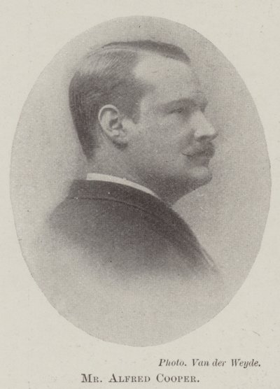 pan Alfred Cooper autorstwa English Photographer