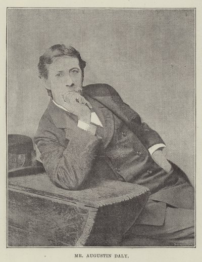 Pan Augustin Daly autorstwa English Photographer