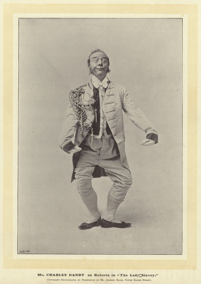 Pan Charles Danby jako Roberts w Lady Slavey autorstwa English Photographer
