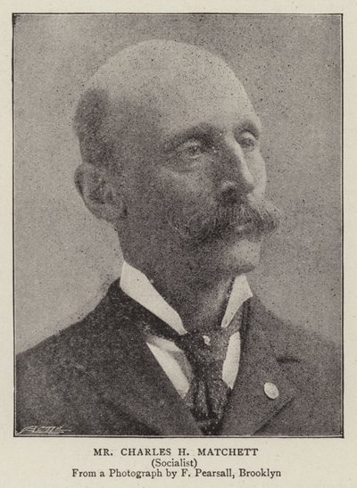 Pan Charles H. Matchett autorstwa English Photographer