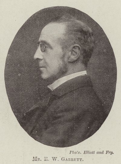 Pan E.W. Garrett autorstwa English Photographer