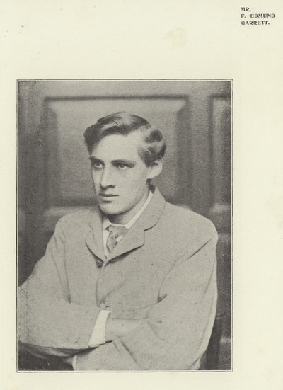 Pan F. Edmund Garrett autorstwa English Photographer